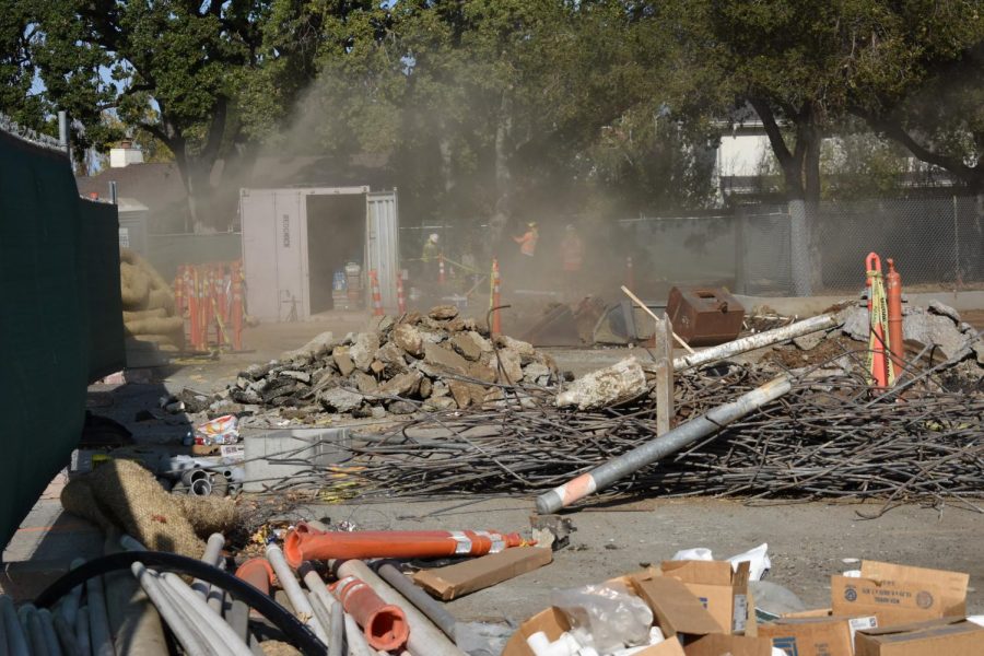 Students express frustration over parking lot construction