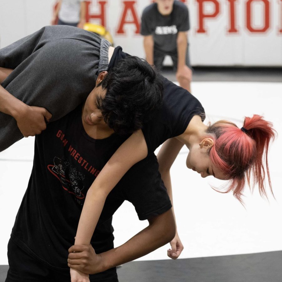 Staff Sports: Becca Tackles Wrestling