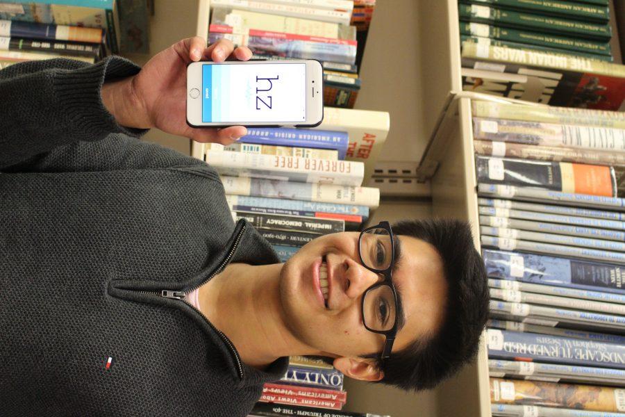 Senior turns inspirations into mobile applications