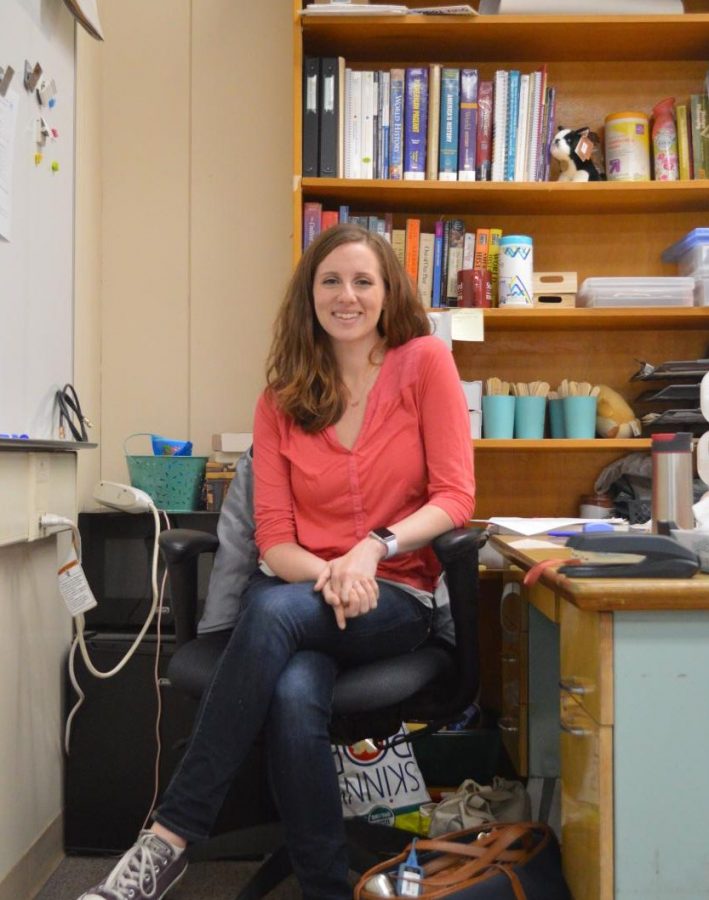 Social studies teacher Laurel Howard