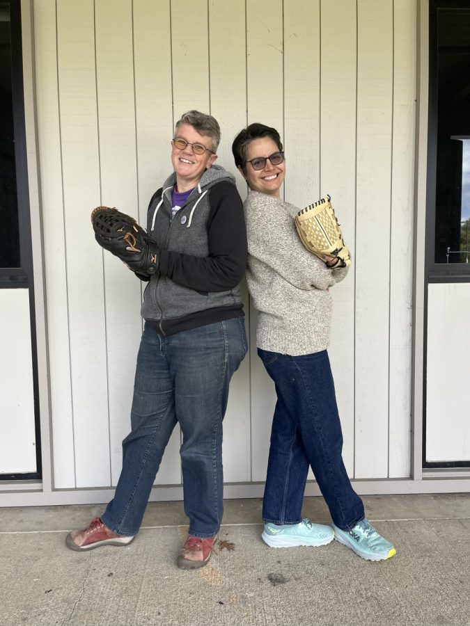 Dr. Heather Mellows and Maria Powell