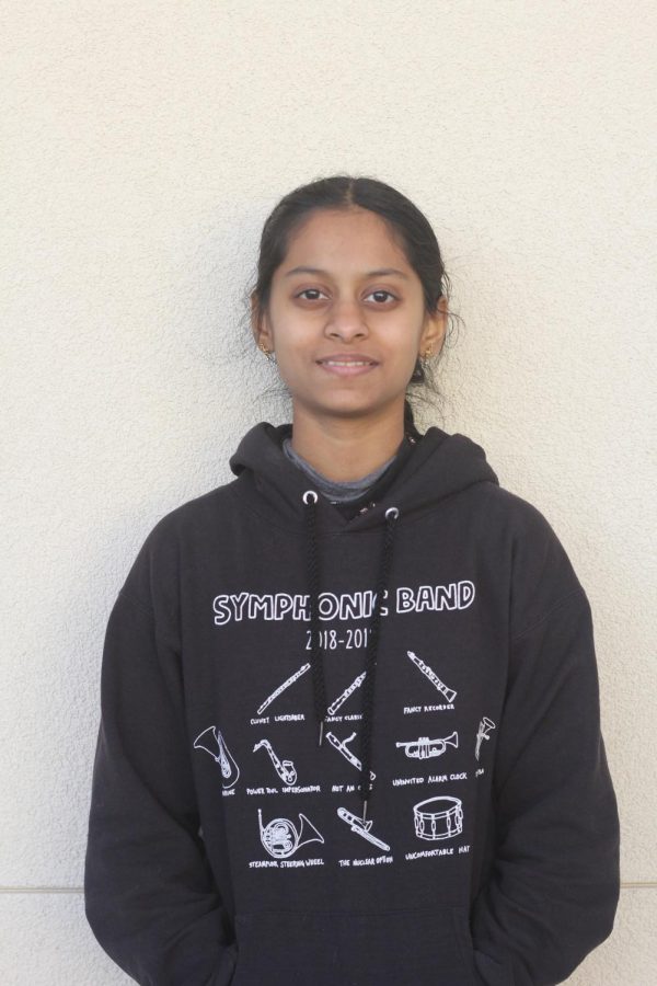Freshman Maanasa Viswanath: India
