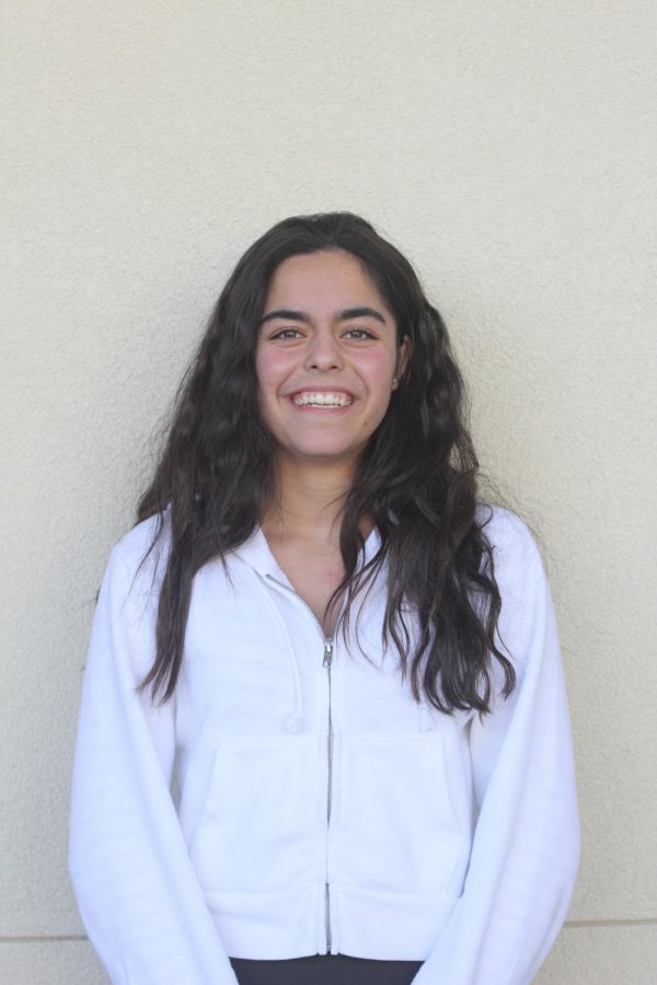 Sophomore Lucia Acosta moved from Madrid to Palo Alto in 2017.