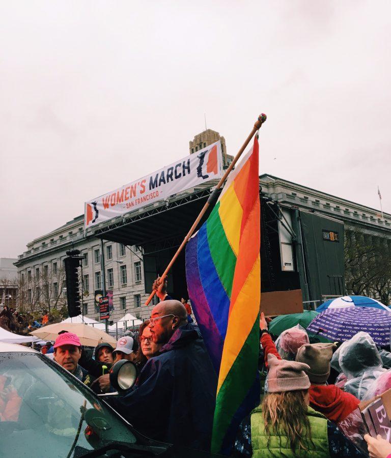 San Francisco Women's March, Jan. 21, 2017. Photo courtesy of Michaela Fogarty.