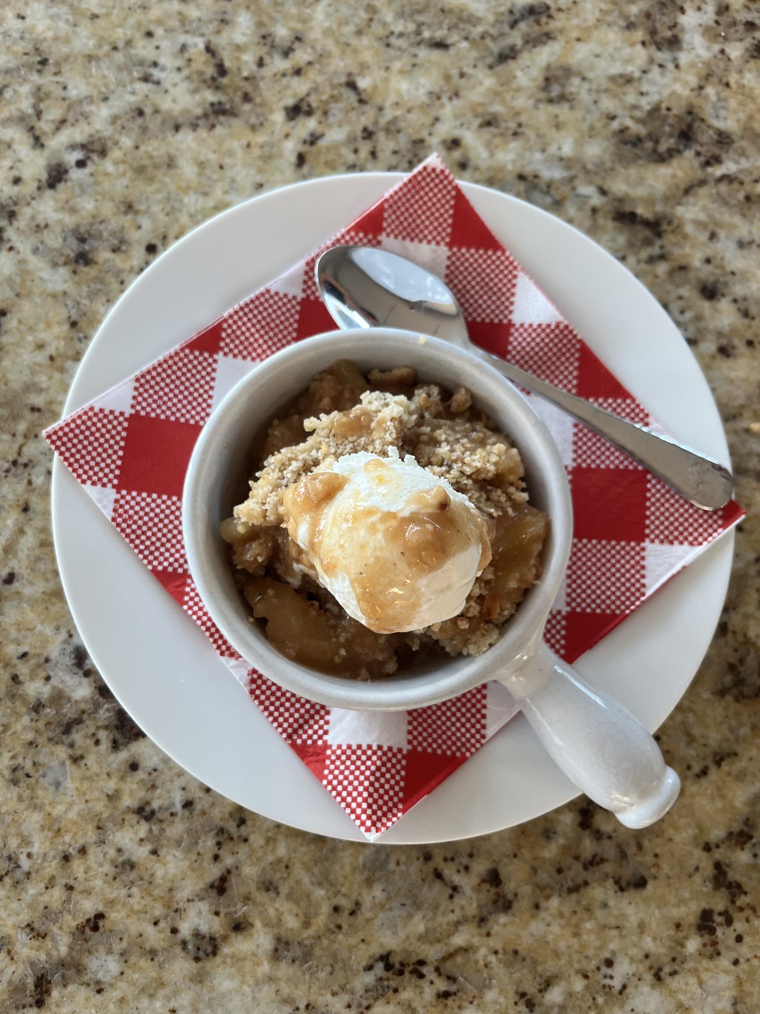 Old-Fashioned Apple Crisp
