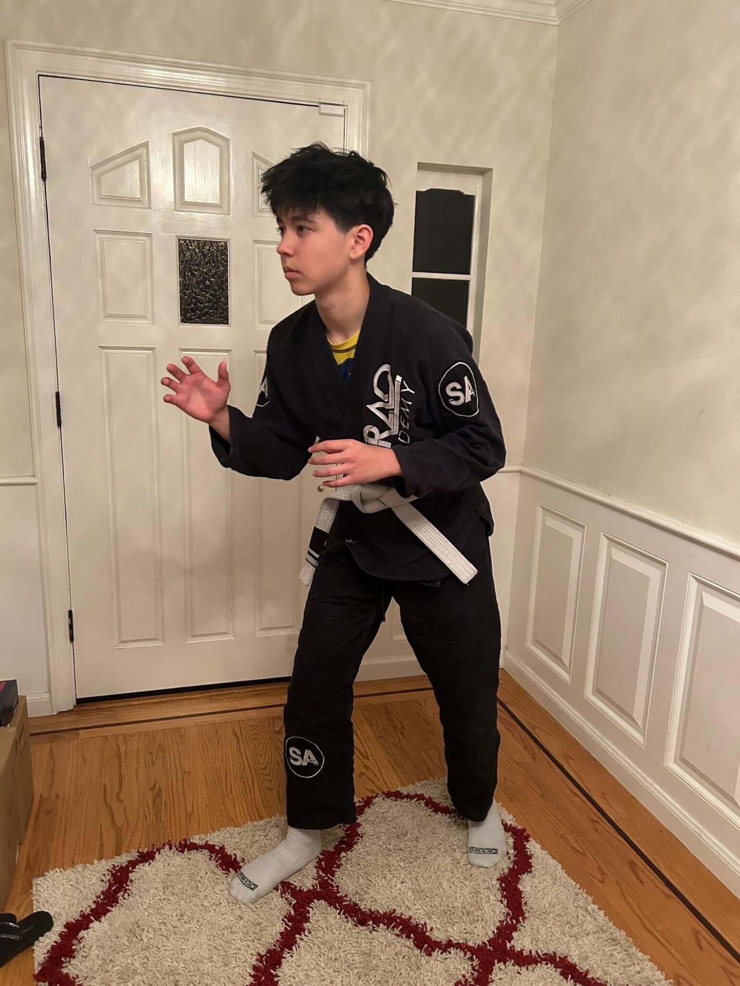 Sophomore Ryan Panepucci: Jiu-Jitsu