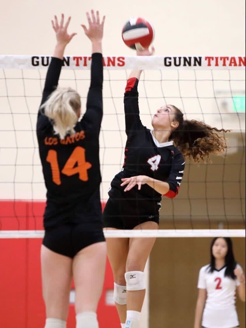 Volleyball: Senior Celine Safa