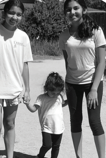 Anika Kumar: spending time with cousins