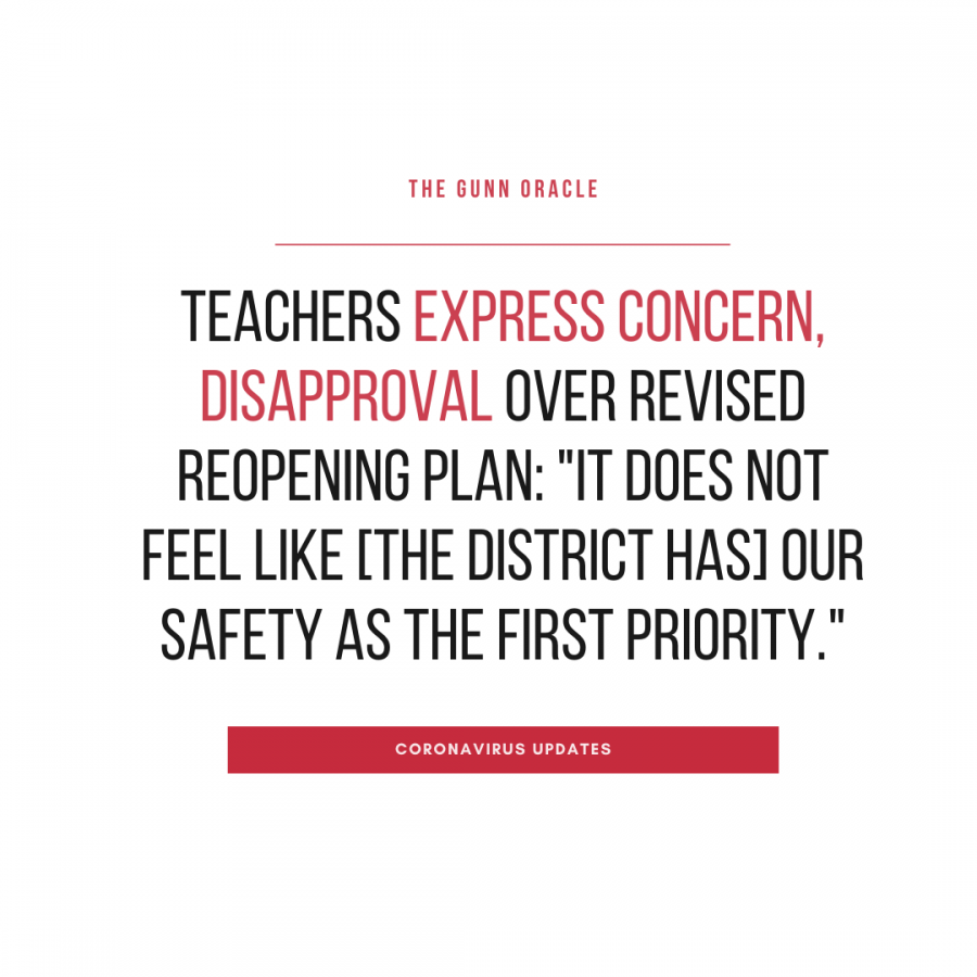 Teachers express concern, disapproval over revised reopening plan: "It does not feel like [the district has] our safety as the first priority."