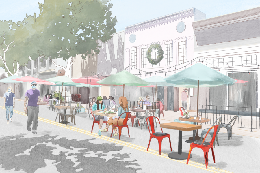 Students, staff should take necessary safety precautions when dining outdoors