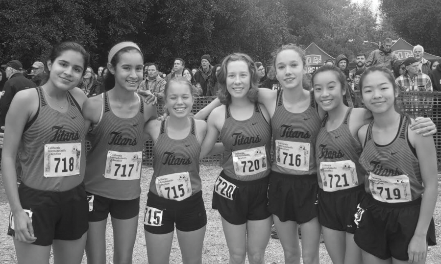Girls cross country members reach state championships