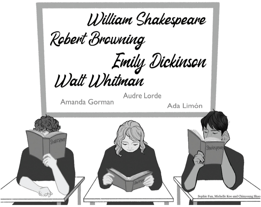 Incorporating modern poetry into the English curriculum offers alternative perspective to students