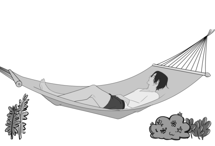 Relaxing during spring break allows for healthier school-life balance
