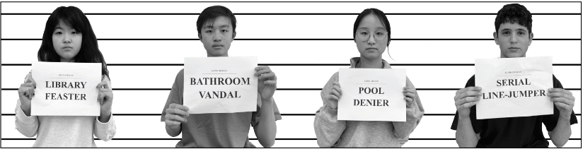 Humor: Culprits caught for campus crimes
